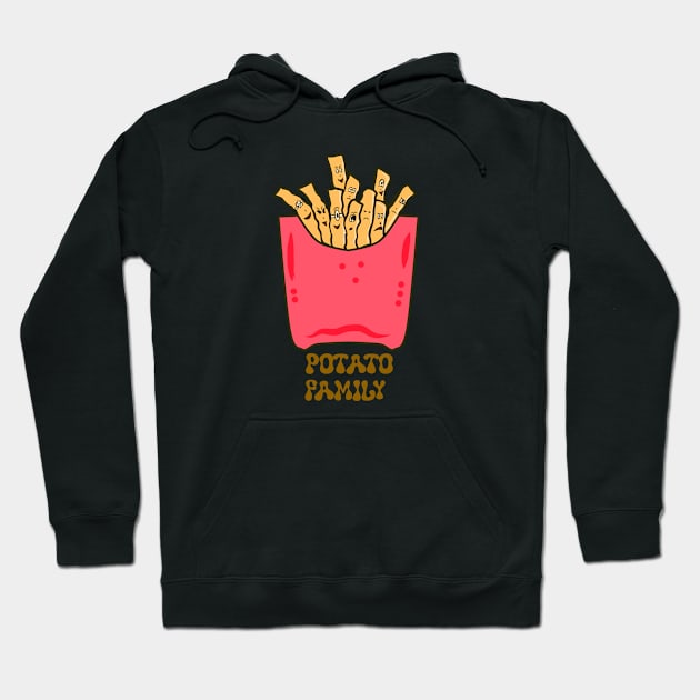 Family potato Hoodie by Cahya. Id